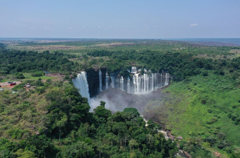 Calandula Falls, Kalandula, Malanje, Angola